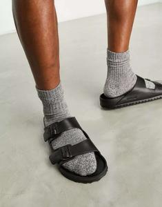 Черные сандалии Birkenstock Arizona eva