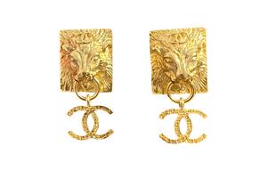 Серьги женские золотые CHANEL, золото