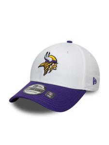 Спортивная кепка NEW ERA 39THIRTY Minnesota Vikings NFL Team Logo, белый