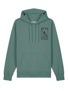 Толстовка Watapparel  Tarot The Magician, зеленый