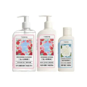 Набор для увлажняющего ухода с ароматом ароматизированный лосьон для тела 215мл+гель для душа 295мл SCENT LIBRARY