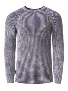 Выцветший вязаный свитер в винтажном стиле антрацитового цвета Rusty Neal