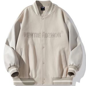 Бейсбольная куртка унисекс ZMOH, Черный