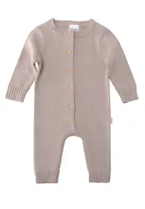 Лилипутовый комбинезон с милыми деревянными пуговицами Liliput, коричневый