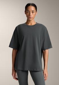 Футболка OYSHO SHORT SLEEVE , Dark Grey