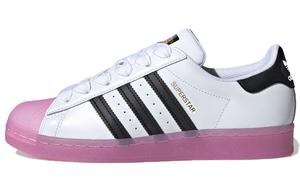 Adidas Originals Superstar White Black Shock Purple (женские)
