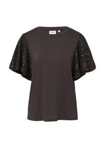 Рубашка COMMA, коричневый