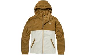 THE NORTH FACE Мужская куртка, цвет Brown/White Color Matching