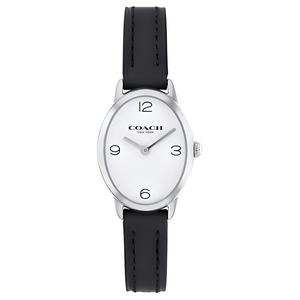 COACH Часы Wrist Watch Quartz Movement Leather Strap 22mm White Dial Women's Watch, White Dial