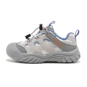 Нескользящие, легкие, амортизирующие, низкие, детские, повседневные кроссовки для детей ABC KIDS, серый/синий