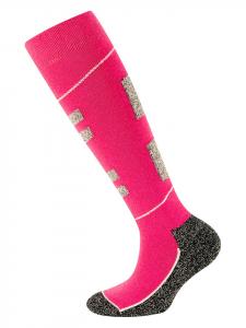 Ewers Розовые термоноски до колена