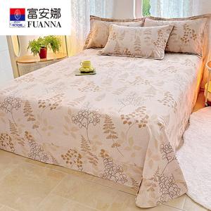 Fuanna Комплект постельного белья из 3 предметов (простыня 245х250 см, 2 наволочки), 100% хлопок, фланель, класс А