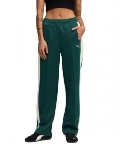 Женские спортивные брюки прямого кроя T7 Always on Puma, Green Terrain