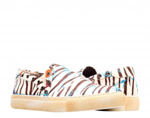 Женские кроссовки-слипоны Chocolat Blu Nayla Zebra Multi Calf Hair White/Black