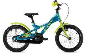 Детский велосипед S'cool XXlite 16 1-Gang - 16 дюймов - Y-Form - 2025, цвет Blau|Blue/Lime