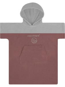 Normani Детский банный пончо Puwai розового цвета