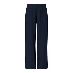 Брюки с высокой талией Pieces Chilli Wide Leg Fit, синий