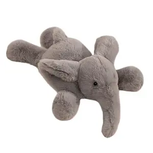 Минималистичный стиль Little Elephant, креативные успокаивающие плюшевые куклы, высота 45см/60см MLING, серый