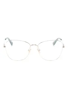 Очки в овальной оправе Chloé, золотистый