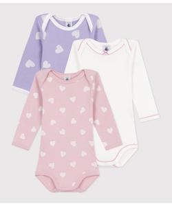 Боди с длинными рукавами (комплект из 3 предметов)