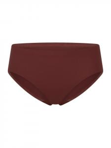 Schiesser Трусики Tai Invisible Soft Lace бордового цвета