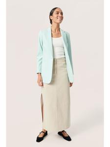 Soaked in Luxury Блейзер SL Corinne прямого кроя в цвете Surf Spray