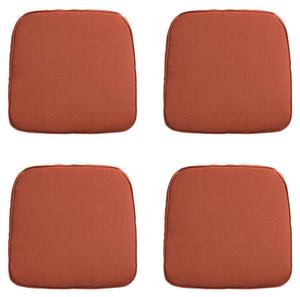 Подушка для сиденья Madison Panama 4er-Set, коричневый - красный