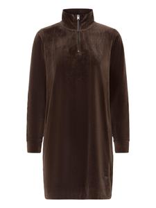 Миди платье Oxmo OXEBBA HALFZIP , Brown