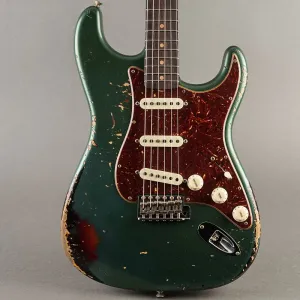 Fender Custom Shop '61 Stratocaster Relic 2025, Шервуд Металлик