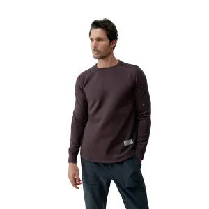 Erie Born Living Yoga Мужская толстовка, цвет Vino