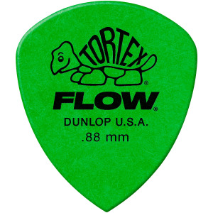 Медиаторы для гитары Dunlop Tortex Flow STD PK-72 ,88 мм, упаковка из 72 штук