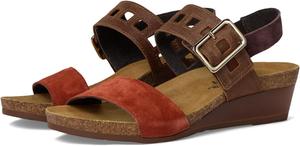 Туфли Naot Dynasty, цвет Spice Suede/Antique Brown Suede/Cordovan Suede