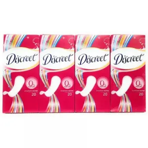 Неброские 0% парфюмерные дышащие нормальные ежедневные прокладки Discreet