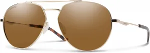Поляризованные солнцезащитные очки Smith Westgate Chroma Pop, Gold / Chromapop Polarized Brown
