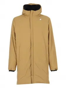 Пальто с капюшоном Jacob K-Way, желтый