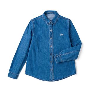 Lee Рубашка FW24 женская Medium Light Blue