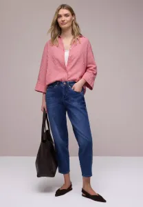 Блузка с застежкой на пуговицы gestreifte Street One, Rot