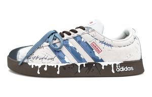 Adidas Кроссовки для скейтбординга Under Mount Fuji, нескользящие, износостойкие, легкие, унисекс, сине-белые