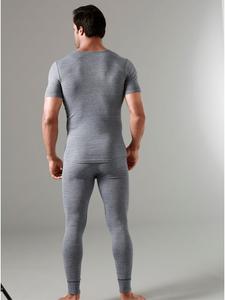 WITT WEIDEN Нижняя рубашка синего меланжевого цвета