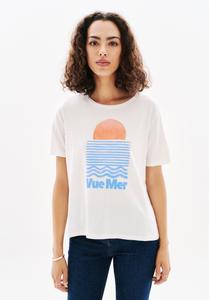 Футболка Caroll FRENCH BRAND FASHION ELEGANT MODERN TIM-OCEAN, Ecru/Beige