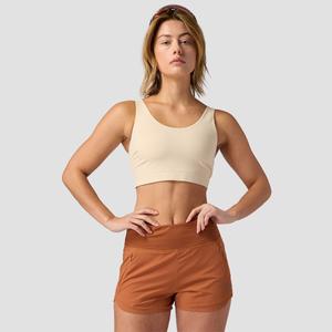 Длинный бра-топ Backcountry, цвет fog