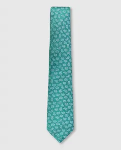 Мужской шелковый галстук Miguel Bellido, зеленый