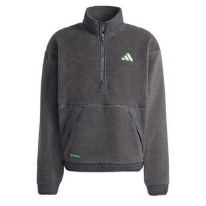 Спортивная флисовая куртка ADIDAS PERFORMANCE Mercedes - AMG Petronas Formula One Team Premium Sweat Half-Zip, серый