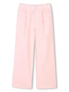 Брюки широкого кроя Kenzo Kids, розовый