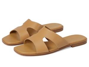 Сандалии Vince Meyers Slide Sandals, Light Sable Beige Leather