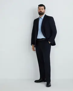 Мужская классическая рубашка больших размеров Dustin, светло-голубой