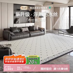 Y U-LIVE Ковер 300х400 см для гостиной waterproof, stain-resistant, no-wash cleanable, из диатомита