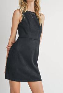 Платье из замши Tuscany черного цвета Sadie & Sage