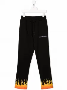 Прямые джоггеры с принтом Vision Of Super Kids, черный