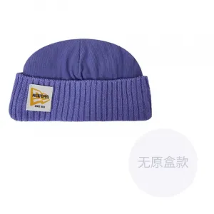 New Era Акриловая вязаная шапка унисекс коричнево-фиолетово-умбровая, Purple